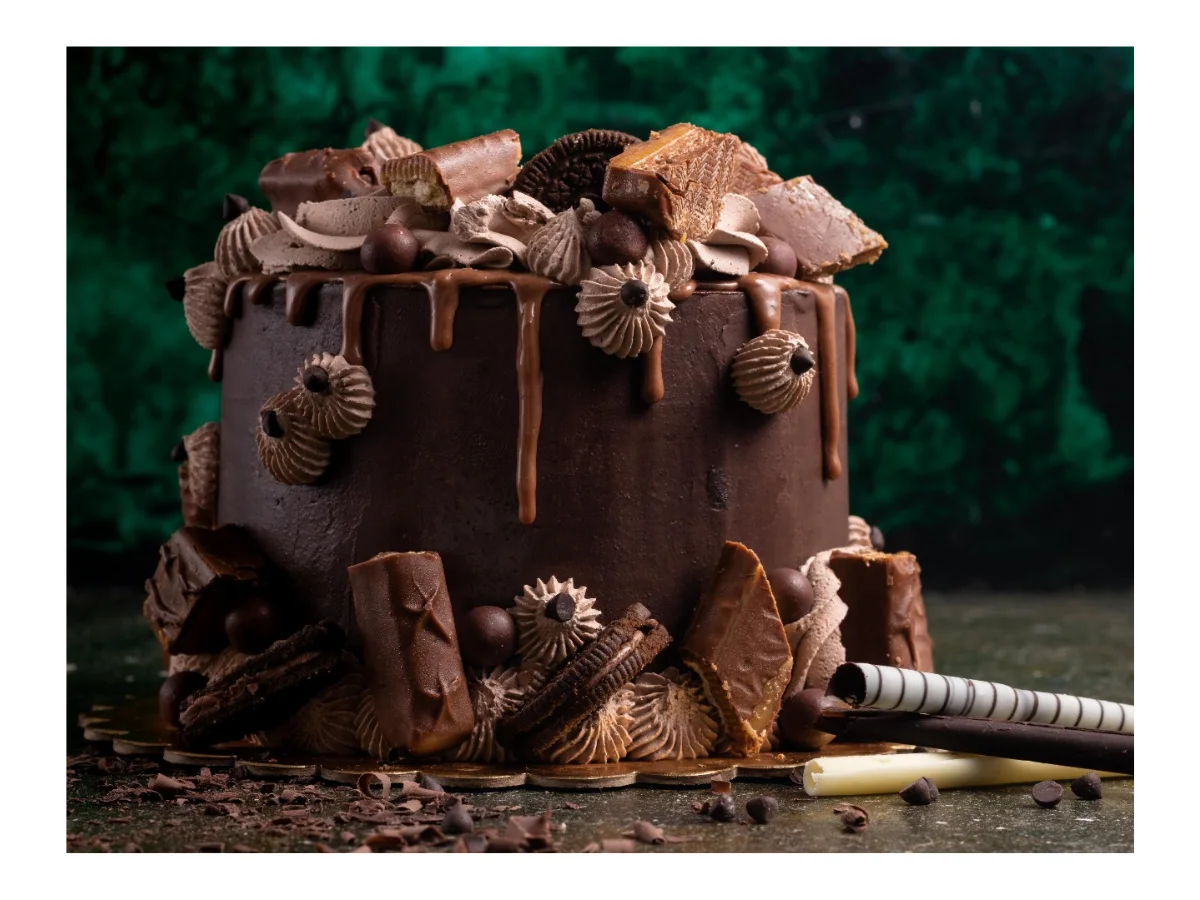 Chocolate cake inspiration Chocolate cake inspiration — illustrative culinary photography