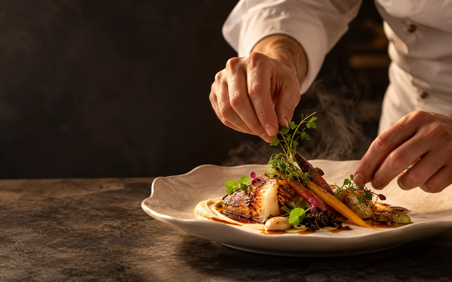 Illustrative culinary composition for ingredients & sauces